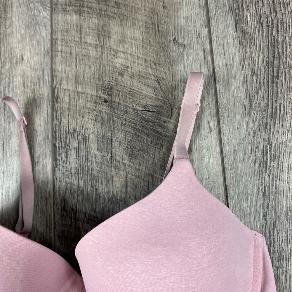 36D VS Pink Semi Demi Bra - Picture 5 of 13